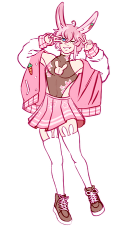 Fullbody - Coloured Sketch