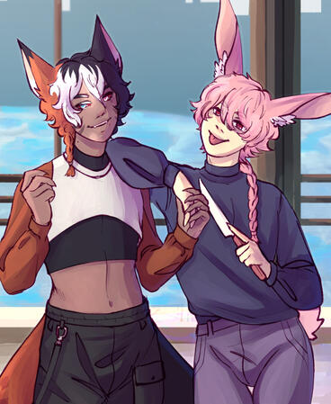 2 Waist Up - Rendered